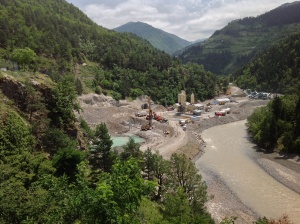 MShuakhevi HPP Project, Skhalta Dam, Georgia